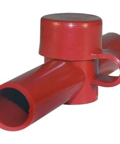 BLUE SEA SYSTEMS Red Dual Entry Cable Cap