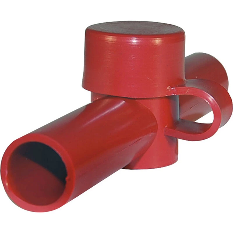 BLUE SEA SYSTEMS Red Dual Entry Cable Cap 1 BLUE SEA SYSTEMS Red Dual Entry Cable Cap