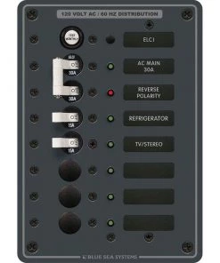 BLUE SEA SYSTEMS 2-Position ELCI Main 30A, 2 Poles