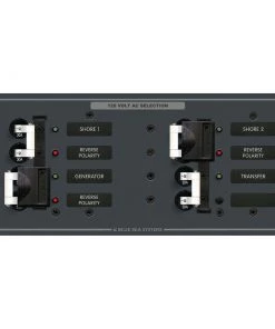 BLUE SEA SYSTEMS AC Panel 3 Sources Horizontal