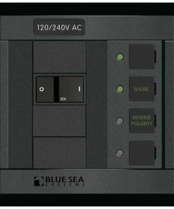 BLUE SEA SYSTEMS C-Series Triple-Pole Flat Rocker Circuit Breaker