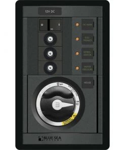 BLUE SEA SYSTEMS M-Series Dual Circuit Plus Battery Switch Panel