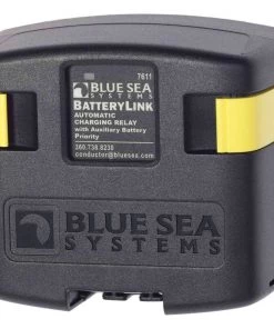 BLUE SEA SYSTEMS BatteryLink Automatic Charging Relay, 120A 12V/24VDC