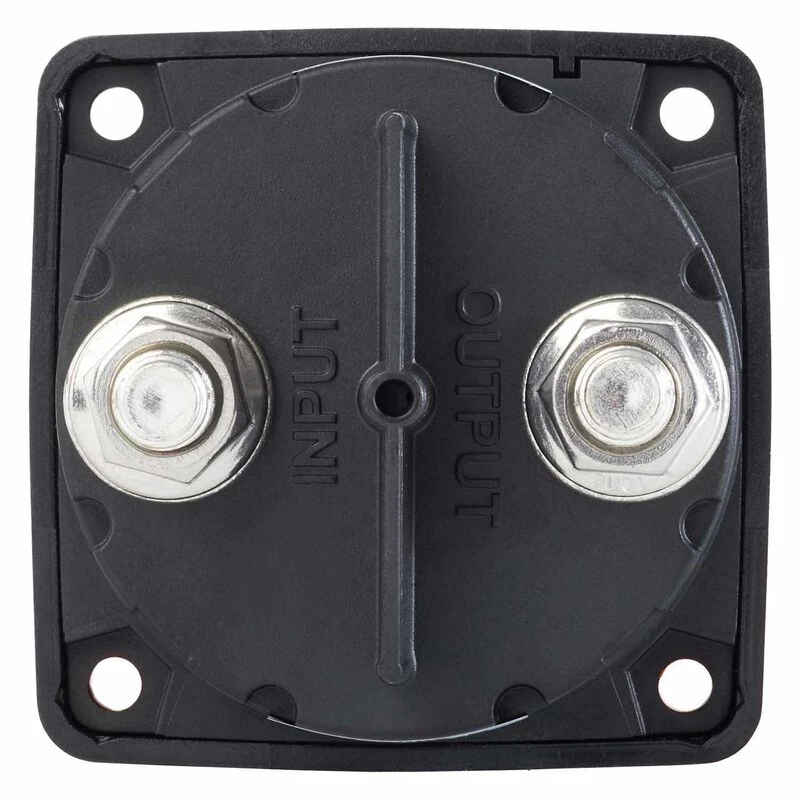 BLUE SEA SYSTEMS m-Series Mini On-Off Battery Switch with Key, Black 2 BLUE SEA SYSTEMS m-Series Mini On-Off Battery Switch with Key, Black - Image 2