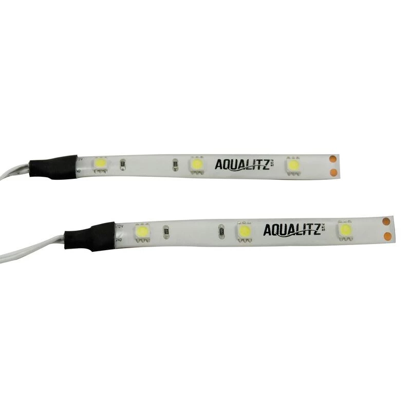 AQUALITZ MAX Strip LED Lighting, White, 8" 1 AQUALITZ MAX Strip LED Lighting, White, 8"