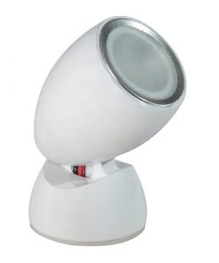 LUMITEC LIGHTING GAI2 Positionable LED Light, 4-Color Output with White Housing