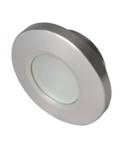 LUMITEC LIGHTING Orbit Flush Mount LED Down Light, Brushed Housing, Spectrum RGBW