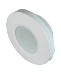 LUMITEC LIGHTING Orbit Flush Mount LED Down Light, White Housing, Spectrum RGBW