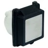 MARINCO Inlet, 30A 125V, Square, Black, OEM