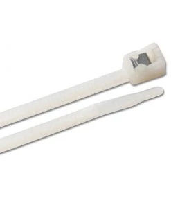 ANCOR 8" White Self-Cutting Cable Ties