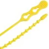 ANCOR 12" Yellow Beaded Cable Ties, 15-Pack