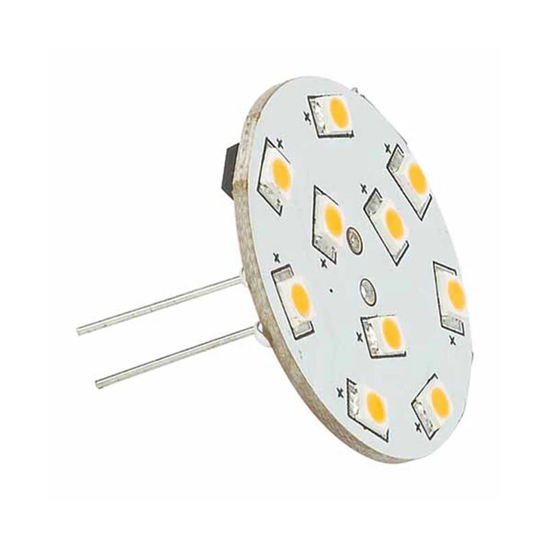 IMTRA CORPORATION X-Beam LED Replacement Bulb Warm White 10 to 30V DC 2.2 Watts Directional G4/GU4 Socket Back Pin 1 IMTRA CORPORATION X-Beam LED Replacement Bulb Warm White 10 to 30V DC 2.2 Watts Directional G4/GU4 Socket Back Pin
