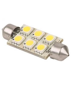 IMTRA CORPORATION LED Replacement Bulb Warm White 10 to 30V DC 1.5W Directional SV8.5