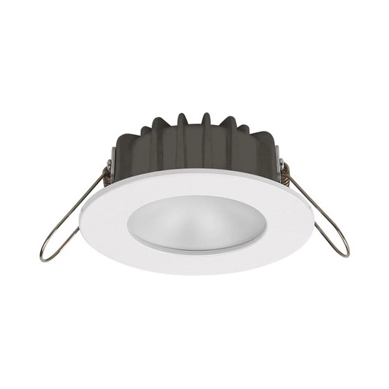 IMTRA CORPORATION PowerLED Downlight 10 to 30V DC White Trim Ring Cool White 2 x 3 Watts High Flux LED IP65 1 IMTRA CORPORATION PowerLED Downlight 10 to 30V DC White Trim Ring Cool White 2 x 3 Watts High Flux LED IP65