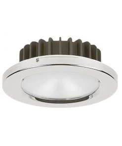 IMTRA CORPORATION PowerLED Bi-Color Downlight 10 to 30V DC Polished Stainless Steel Trim Ring Warm White/Blue LED IP65