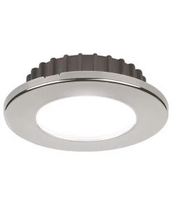 IMTRA CORPORATION PowerLED Downlight 10 to 30V DC Polished Stainless Steel Trim Ring Cool White IP65