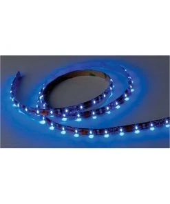 IMTRA CORPORATION Flexible LED Strip Tape 12V DC Blue 4' Length with Wire Leads IP65