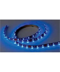 IMTRA CORPORATION Flexible LED Strip Tape 12V DC Blue 8' Length with Wire Leads IP65