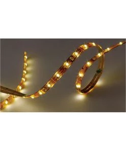 IMTRA CORPORATION Flexible LED Strip Tape 24V DC 4' Length with Wire Leads IP65