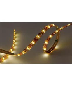 IMTRA CORPORATION Flexible LED Strip Tape 24V DC 8' Length with Wire Leads IP65