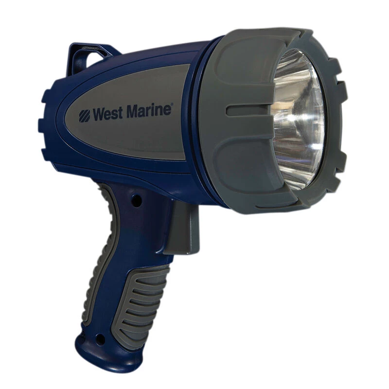 WEST MARINE Waterproof 550-Lumen Rechargeable LED Spotlight 1 WEST MARINE Waterproof 550-Lumen Rechargeable LED Spotlight