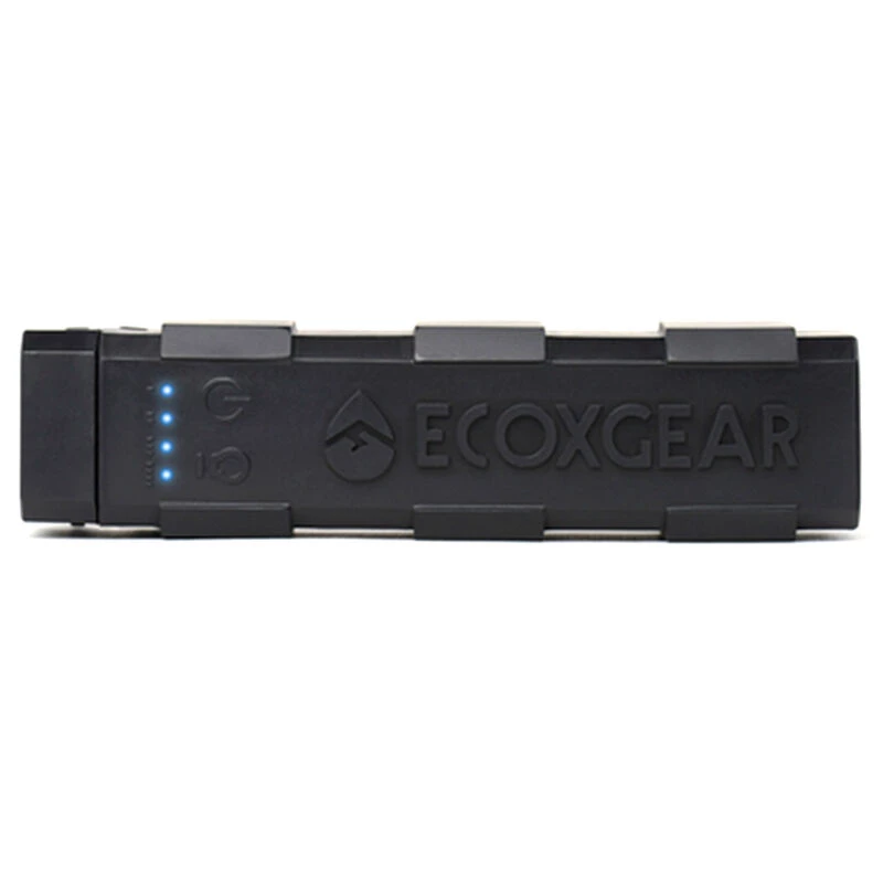 ECOXGEAR EcoCharge+ Waterproof Powerbank, Black 1 ECOXGEAR EcoCharge+ Waterproof Powerbank, Black