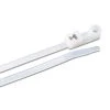 ANCOR 8" White Mounting Self-Cutting Cable Ties, 20-Pack