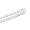 ANCOR 8" White Low-Profile Hose Cable Ties, 20-Pack