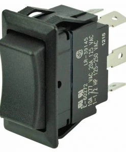 BEP MARINE Rocker Switch, (On)/Off/(On), DPDT