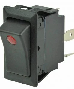 BEP MARINE Rocker Switch, One LED, Off/On, SPST