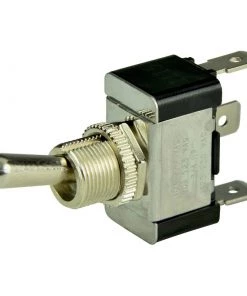 BEP MARINE Chrome Plated Toggle Switch, On/Off/On, SPDT