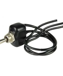 BEP MARINE Chrome Plated Toggle Switch, (On)/Off/(On), SPDT