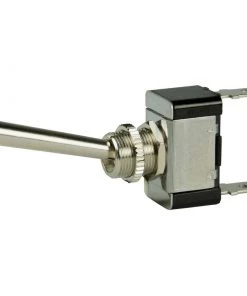 BEP MARINE Chrome Plated Toggle Switch, Off/On, SPST