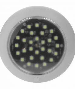 WEST MARINE 5 1/2" Waterproof LED Dome Light, Red/White