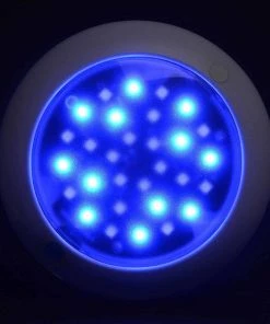 WEST MARINE 5 1/2" Waterproof LED Dome Light, Blue/White -Marine Electrical sale 17990367 4 1500