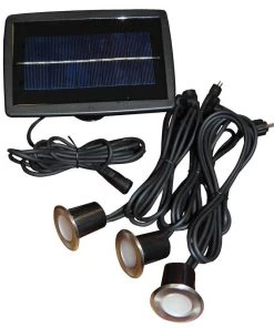 TAYLOR MADE Solar LED Recessed Wired Light Kit