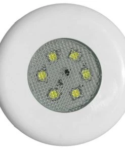 NIGHTWATCH MARINE Moonlit 6-LED Wireless Accent Light, Cool White