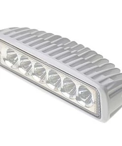 WEST MARINE Six LED Aluminum Spreader/Docking Light with Stainless Steel Bracket, White
