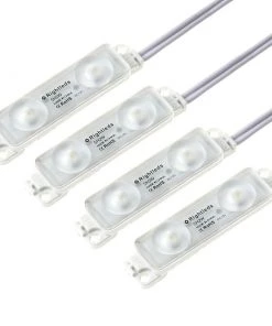 WEST MARINE Two LED Module Light, Dual Mount, White, 4-Pack