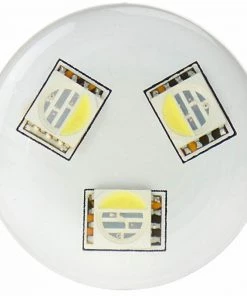 WEST MARINE Three LED Mini Stick-On Light with Self Adhesive Backing, Blue