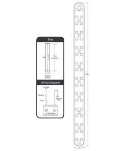 WEST MARINE 14" LED Contour Flex Light with Self Adhesive Backing, White and Blue -Marine Electrical sale 18514083 6 1500