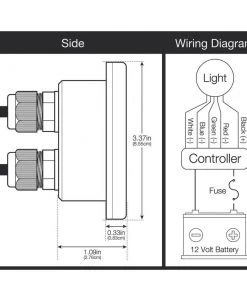 WEST MARINE Helm Mount LED RGBW Controller, Water Resistant, Touch Sensitive, Multifunction 7 WEST MARINE Helm Mount LED RGBW Controller, Water Resistant, Touch Sensitive, Multifunction -Marine Electrical sale 18514224 4 1500