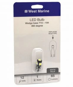 WEST MARINE Wedge Base T10-194 360 degree LED Bulb