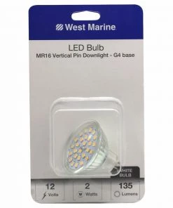 WEST MARINE MR16 Vertical Pin Downlight G4 Base LED Bulb 5 WEST MARINE MR16 Vertical Pin Downlight G4 Base LED Bulb -Marine Electrical sale 18592485 3 1500