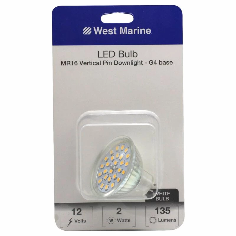 WEST MARINE MR16 Vertical Pin Downlight G4 Base LED Bulb 3 WEST MARINE MR16 Vertical Pin Downlight G4 Base LED Bulb - Image 3