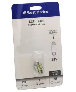 WEST MARINE Festoon 31mm LED Bulb