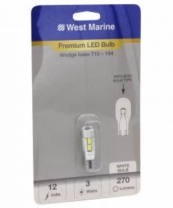 WEST MARINE Wedge Base T10-194 LED Premium Bulb