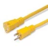 MARINCO 50' Extension Cord, 15A, 12/3 AWG, Yellow