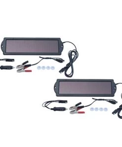 NATURE POWER 12-Volt Solar Battery Maintainers, 2-Pack