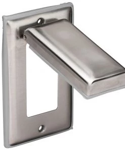 MARINCO GFCI Outlet Cover - Stainless Steel